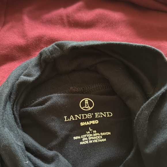 Lands End Turtleneck Bundle - Picture 2 of 4